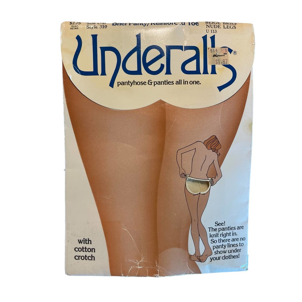 Vintage Underalls Women’s Size C-D Nude